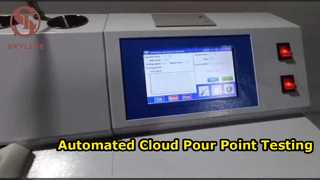 Explication du testeur automatique de nuage et de point d'écoulement SL-OA15