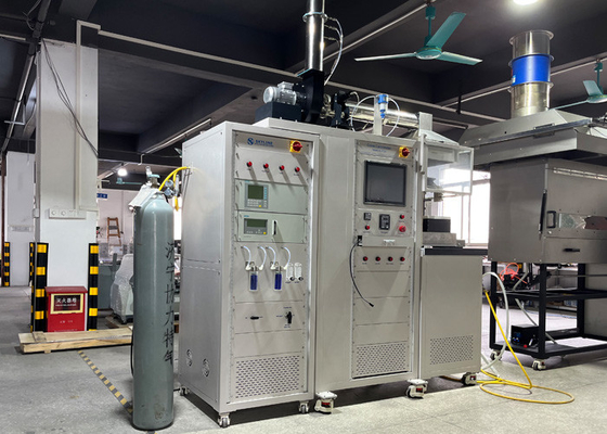 ASTM E1354 Machine d'essai de calorimétrie à cône Calorimètre à cône Testeur de feu