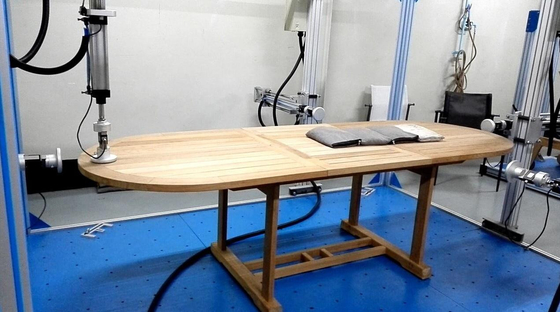5 Bouteilles d'air Équipement de contrôle PLC pour le test des meubles, machine de test des meubles de table