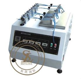 Machine d'essai de bande de frottement de Digital Shoeslace d'équipement d'essai de chaussures, appareil de contrôle de résistance de bande de frottement de SATRA PM154