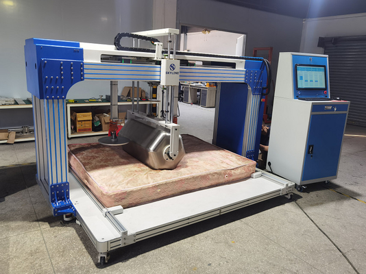 EN1957 Machine de test de matelas intégrée à écran tactile à servomoteur PLC+