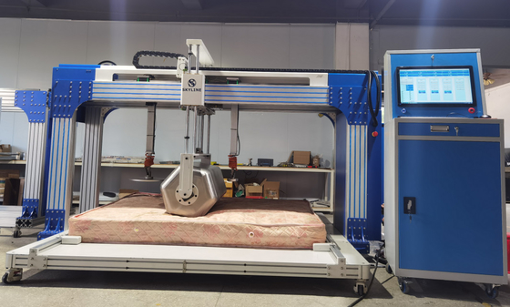 Modèle PC Machine d'essai de matelas à fonction complète Normes d'essai EN 1957 et ASTM F1566