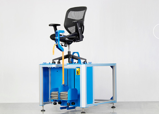 Test de stabilité de la chaise de bureau et de la chaise intérieure Test de stabilité avant et arrière ANSI/BIFMA X5.1-2017 11;12 BIFMA X 5.4