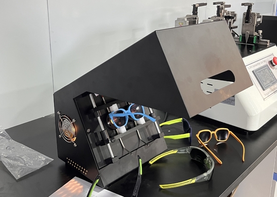 Testeur de position de l'axe de polarisation pour lunettes de soleil