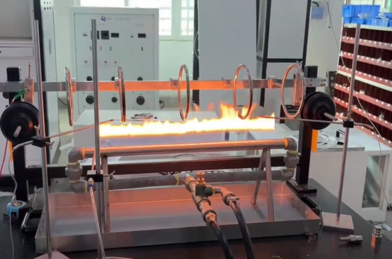 BS 6387 IEC 60331-11 Équipement d'essai d'inflammabilité à puissance de 1 kW pour la résistance au feu