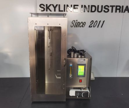 acheter Appareil d'essai de combustion verticale pour textiles ignifuges, conforme aux normes 16CFR1615/1616, avec une hauteur de flamme de 40±2mm et un temps de combustion de 12s fabrication en ligne