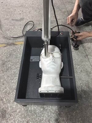 acheter Testeur d'impact de lentilles de lunettes avec bille d'acier de 16 mm, hauteur de 1,27 m et conformité ANSI Z87.1 fabrication en ligne