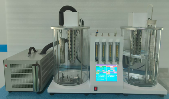 Acheter Machine d'essai des caractéristiques de mousse pour les huiles lubrifiantes avec refroidisseur fabrication en ligne