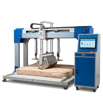 Acheter Testeur de durabilité du matelas EN 1957 Système de lubrification automatique PC et contrôle PLC SL-T07P fabrication en ligne