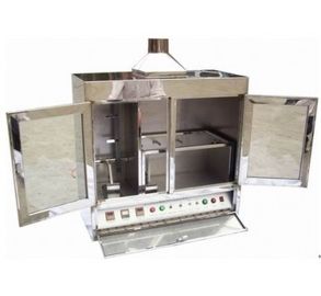 acheter Fil d'équipement d'essai du feu et machine brûlante horizontale verticale d'essai de câble fabrication en ligne