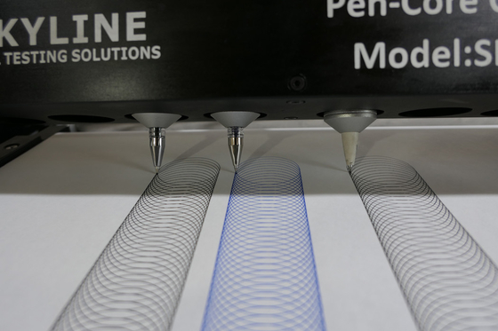 Testeur d'écriture de stylo à bille d'équipement d'essai de laboratoire ISO 27668-1 pour détecter les stylos à bille et les marqueurs