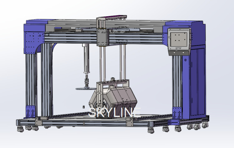 ASTM F1566 Machine d'essai intégrée de matelas Test de durabilité et de fermeté des rouleaux pour matelas