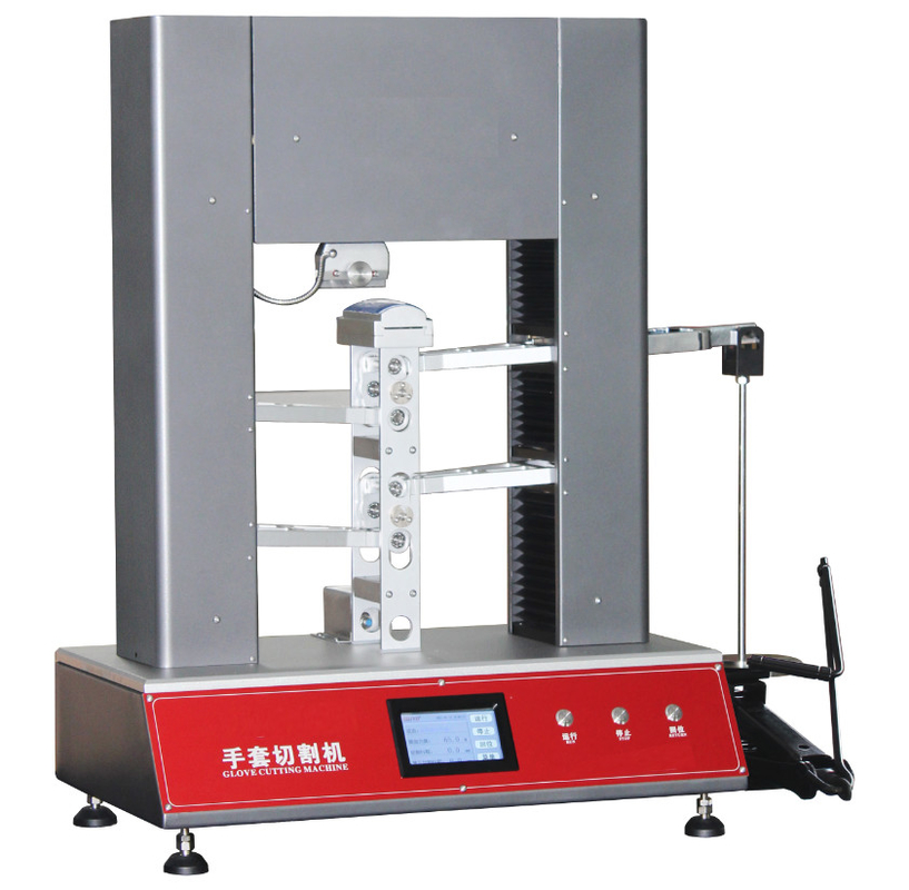 Améliorez votre processus de coupe avec la machine de coupe à gants SL-L87 0.1N force de coupe et lame 70±0.5 mm