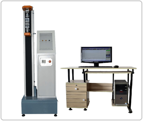 Machine d'essai de tension de colonne simple d'ordinateur d'équipement d'essai en laboratoire
