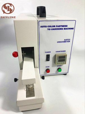 Crockmètre électronique de solidité des couleurs textiles 60 fois / min 40W