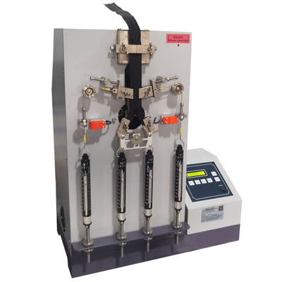 BS3084 Fermeture à glissière réciproque pour tester la fatigue des textiles et des vêtements