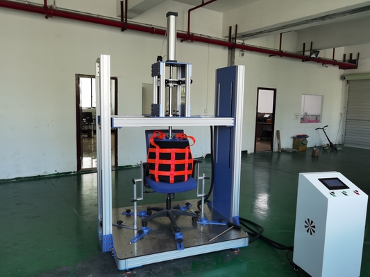 Bon prix BIFMA 5.1 Équipement d'essai de meubles / Machine d'essai d'impact de siège de chaise de bureau / Testeur de durabilité d'impact de siège en ligne