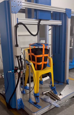BIFMA chaise d'intérieur 136 kg machine de test d'impact du siège/machine de test de durabilité de l'impact de la chute de la chaise en plastique
