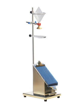 Bon prix AATCC42 Testeur de pénétration d'impact de tissu avec 610 mm de hauteur de cône 335x285x1080 mm en ligne