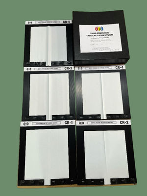AATCC 88C Crease Retention Replicas Set of 5