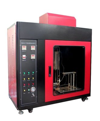 Bon prix Appareil de contrôle horizontal et vertical d'équipement d'essai en laboratoire ISO9772 d'inflammabilité avec le contrôle de MCU En ligne