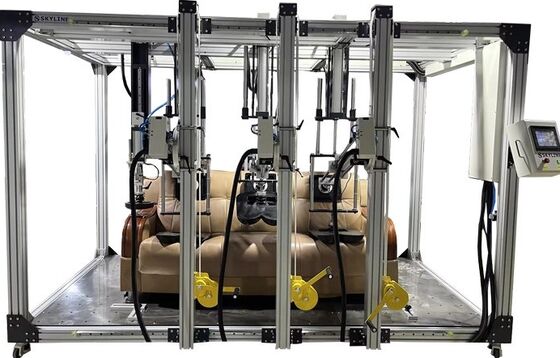 Bon prix Testeur de la durabilité du canapé à trois places Testeur de la charge statique de la chaise Testeur de la charge statique Testeur universel de la machine de test EN 1728 EN12520 en ligne