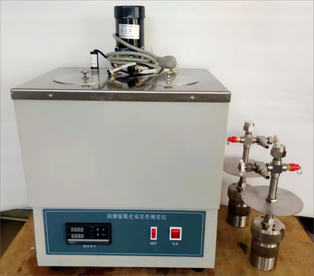 Bon prix Machine d'essai de stabilité de l'oxydation des graisses avec réservoir de bain en acier inoxydable et panneau de contrôle de température numérique conforme à la norme SH/T0325 En ligne