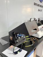 Bon prix Testeur de Position de l'axe de polarisation, lunettes de soleil, Instrument de mesure de la déviation de l'axe des lentilles polarisées, SL-SF09 En ligne
